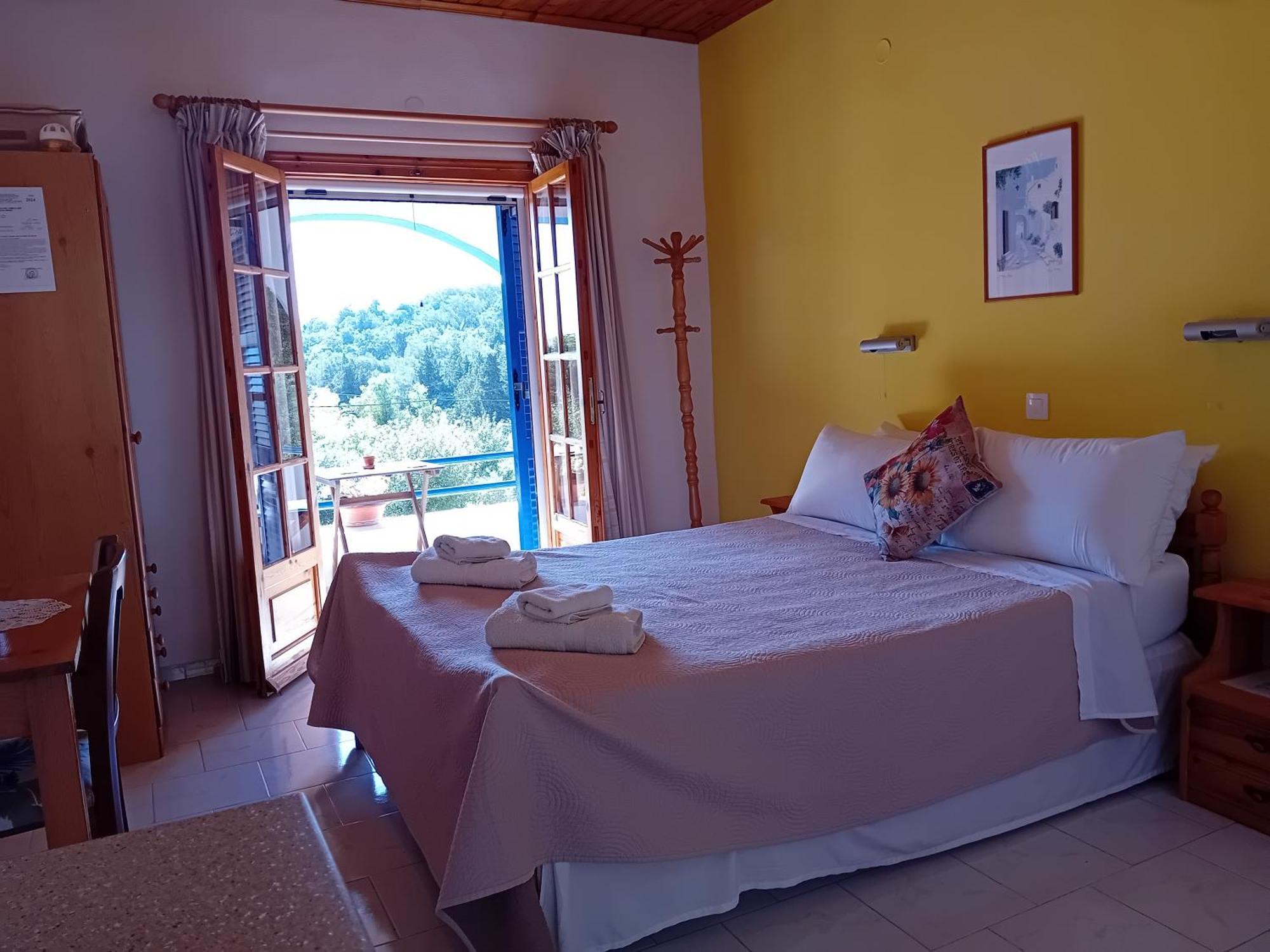 Spiti Melianou Lägenhet Agios Georgios Pagon Exteriör bild